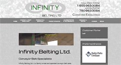 Desktop Screenshot of infinitybelting.com